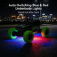 HAFASKA 2WD RC Car Beginners Green Red LED Gift