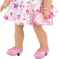 Sophia's 18" Doll Pink Sparkling High Heels