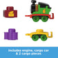 Thomas & Friends Toddler Toy My First Percy Push-Along Train with Stacking Cargo for Kids Ages 18+ Months
