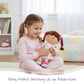 June Garden 15.5" Dressy Friends Daisy - Educational Stuffed Plush Doll for Kids and Toddlers 2 Years and Up - Montessori Buckle Soft Toy
