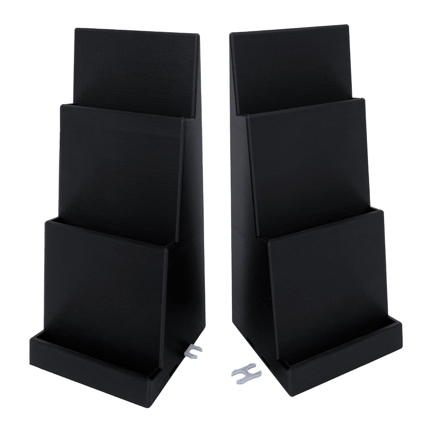 EnderToys Magnetic Holder Card Display Stand (2 Pack) (Black) - Trading Card Display