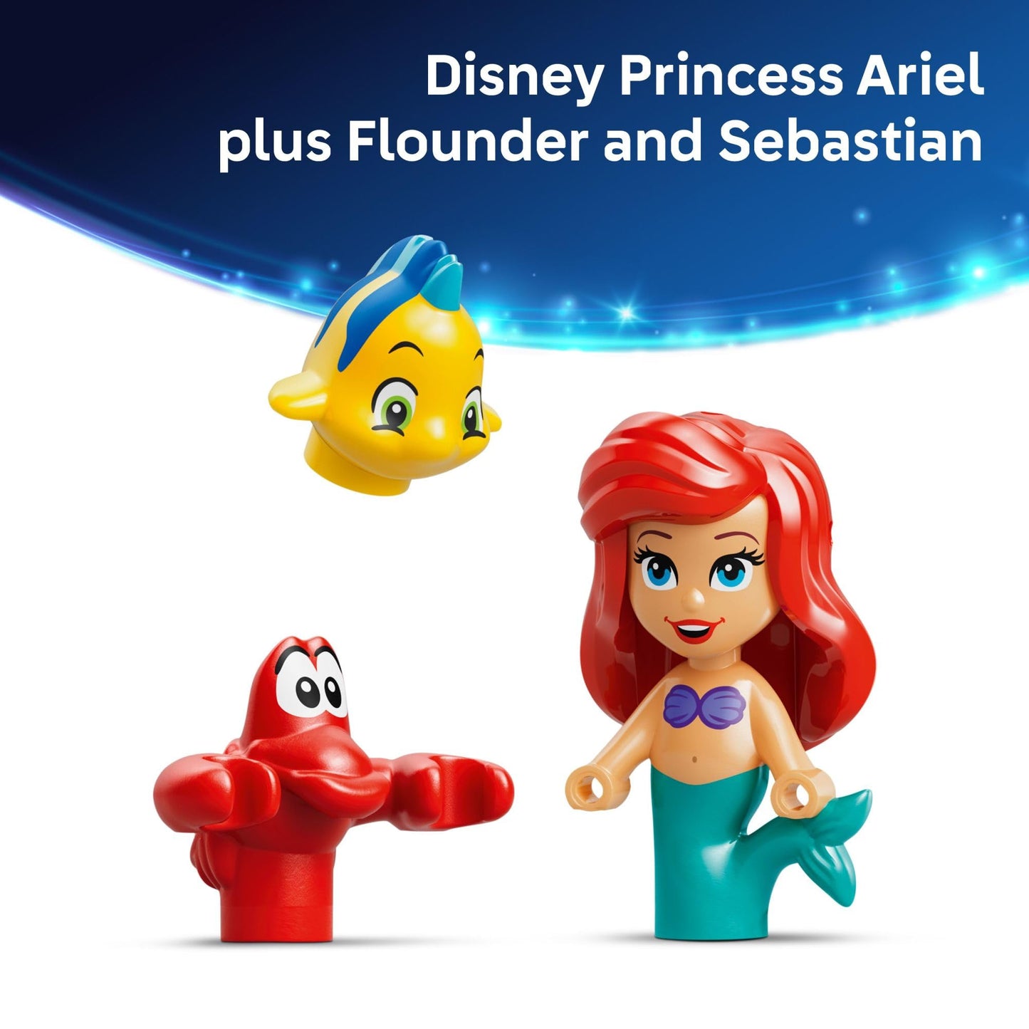 LEGO Disney Princess Ariel's Magical Mini Palace Building Toy - Little Mermaid Toys & Playset for Girls & Boys, Ages 5+ - Disney Gifts for Kids -