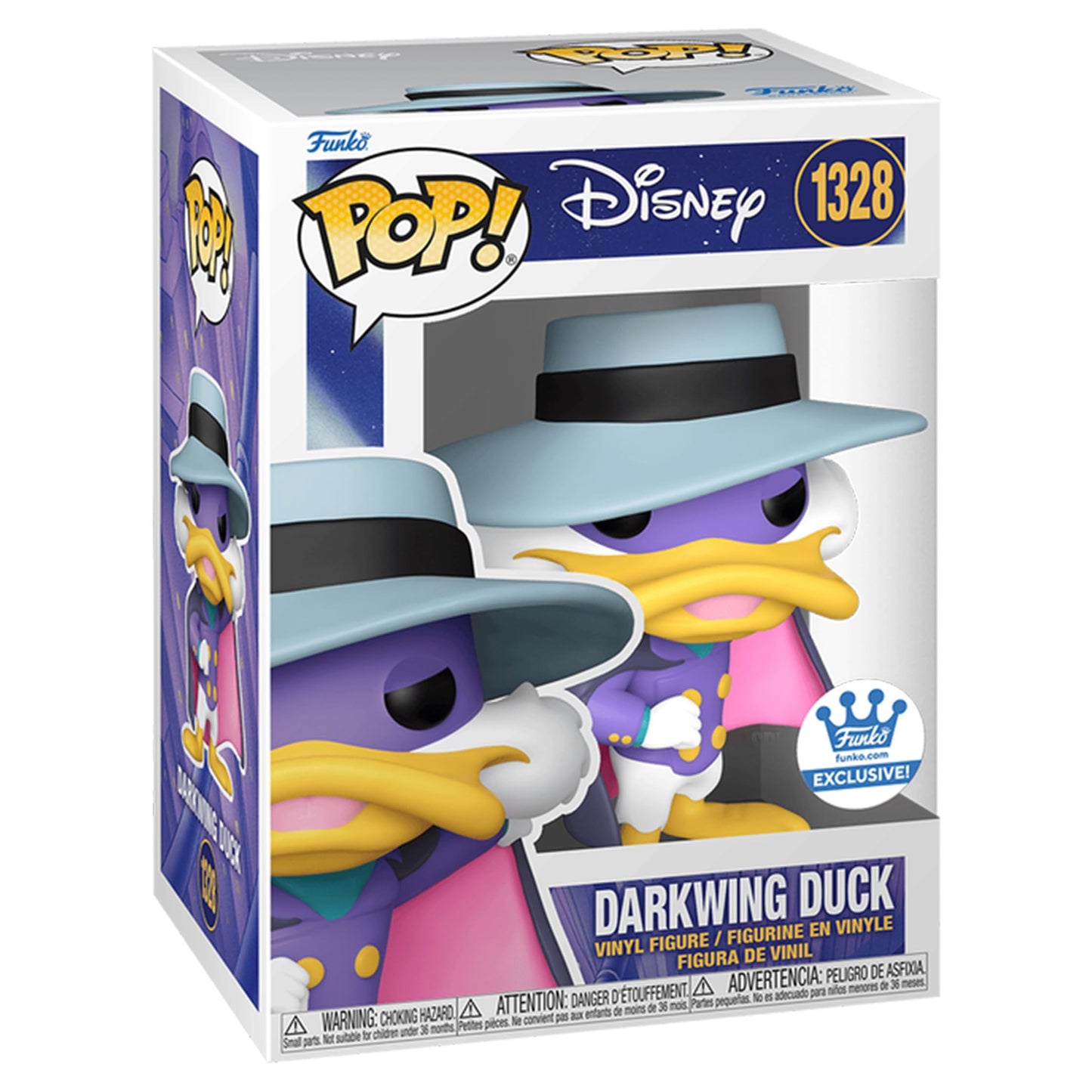 Funko Pop! Disney: Darkwing Duck Multicolor Special Edition #1328 - Common Only