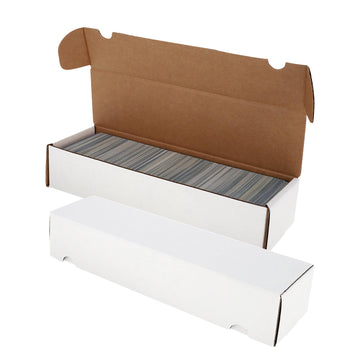 BCW 800ct Trading Card Storage Boxes - 2 Pack | Organizer for Sports Cards, MTG, Pokemon, and Card Games