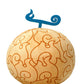 Great Eastern Entertainment One Piece - Flame Flame Fruit (Mera Mera no Mi) Plush 7" H