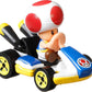 Hot Wheels Mario Kart Vehicle 4-Pack, Set of 4 Fan-Favorite Characters Includes 1 Exclusive Model, Collectible Gift for Kids & Fans Ages 3 Years Old