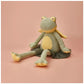 Ninqukico Stuffed Animal Long-Legged Frog 16" Tall,Safe Material Soft Angel Frog Toys for Girls Cute Ballerina Dolls with Skirt and Decor