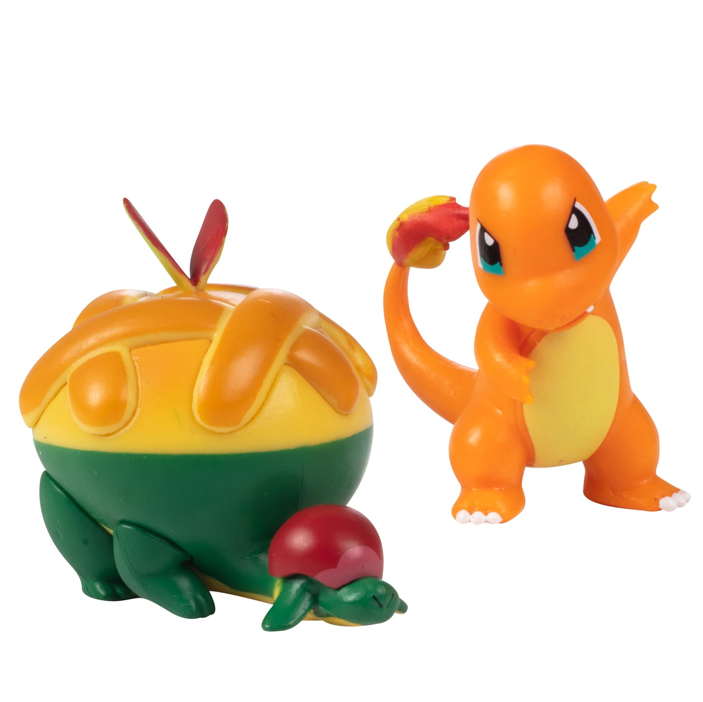 Pokemon Battle Ready! Toy Figure Set, 8 Pieces - 2" & 3" Charmander, Bulbasaur, Squirtle, Lucario, Alolan Vulpix & More - Gift for Kids, Boys, Girls