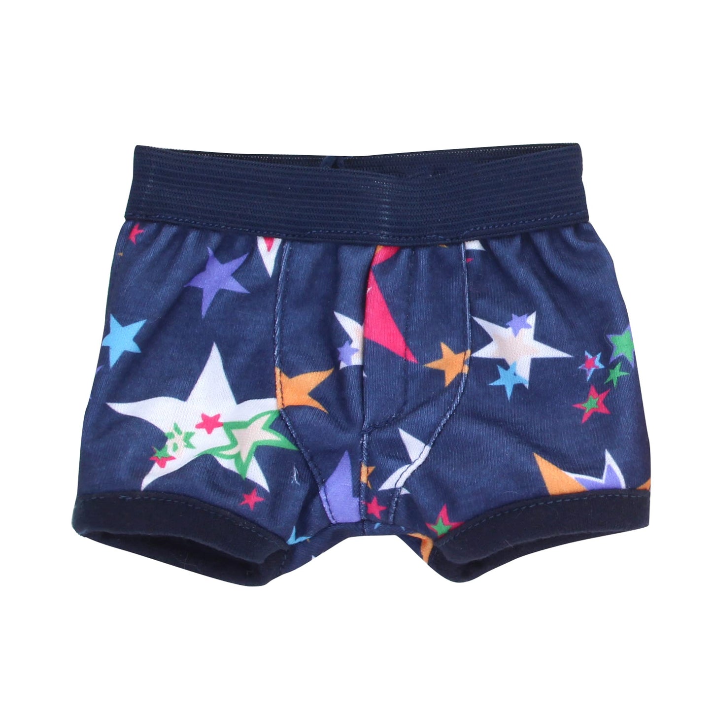 Sophia's 2 Piece Brief-Style Stars and Dinosaur Print Underwear Set for 18'' Boy Dolls, Multicolor