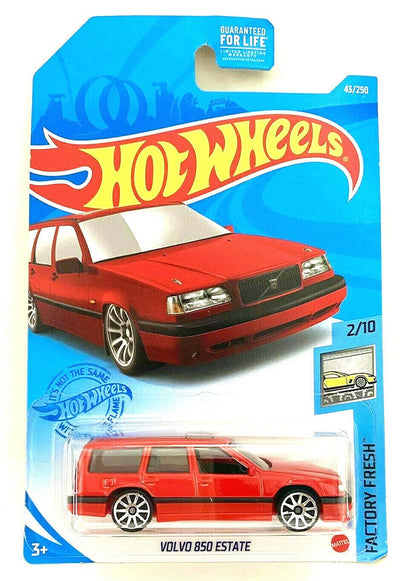 DieCast Hotwheels Volvos 850 Estate - Factory Fresh 2/10 [Red] 43/250 ()