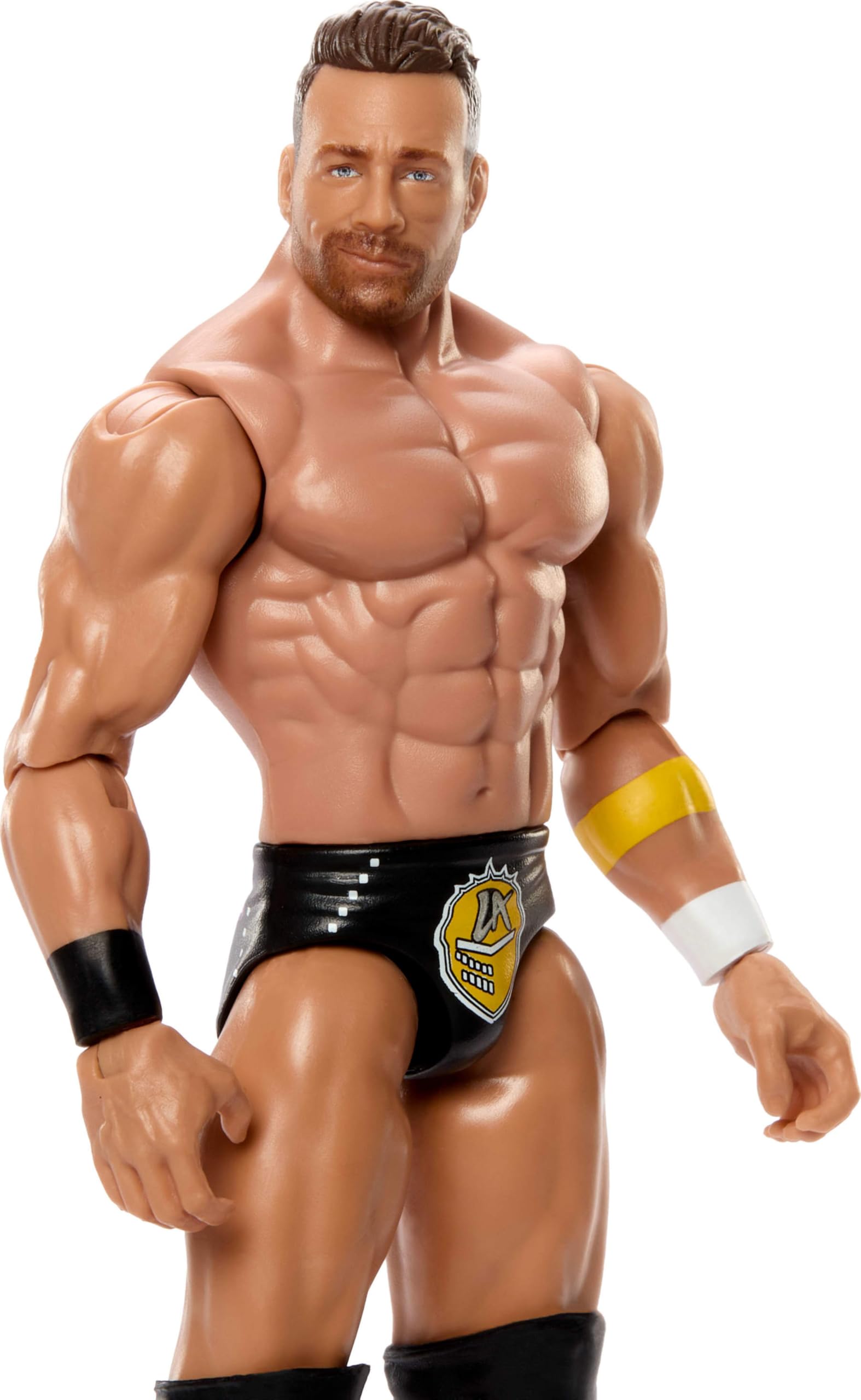 Mattel WWE LA Knight Action Figure, Main Event Series #155 6-inch Collectible with 10 Articulation Points & Life-Like Look