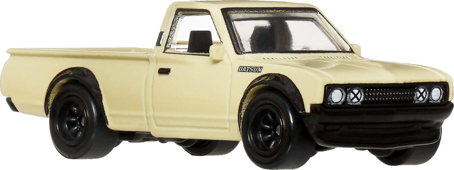 Hot Wheels Car Culture Premium 1:64 Scale Die-Cast Toy Datsun 620 with Real Riders Tires & Metal/Metal Body & Chassis, Japan Historics 5