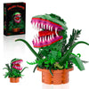 Audrey 2 Cannibal Flower Building Block Set, Little Shop of Horrors Piranha Plant with Openable Mouth Toy Collection, Gift Birthday, Christmas