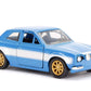 Jada Fast & Furious 1:32 Brian's Ford Escort Die-Cast Car, Toys for Kids and Adults