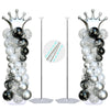 SINBEE Balloon Arch Stand, Balloon Arch Kit of 2, 7 Feet Height Adjustable Metal Balloon Column Stand for Party Decorations Wedding Birthday