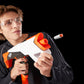 Nerf Pro Torrent Half-Length Dart Blaster, 150 FPS, 15 Nerf Pro Half-Length Darts, 15-Dart Magazine, Pump Action, Eyewear, Gifts for Teens, 14+