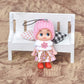 DOYIFUN 8 PCS Lovely Tiny Dolls Keychain, Silicone Princess Mini Doll for Girls, DIY Miniature Dollhouse Kit Decoration Little Dolls Christmas