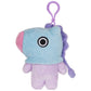 GUND LINE Friends BT21 MANG Backpack Clip Plush, 4"