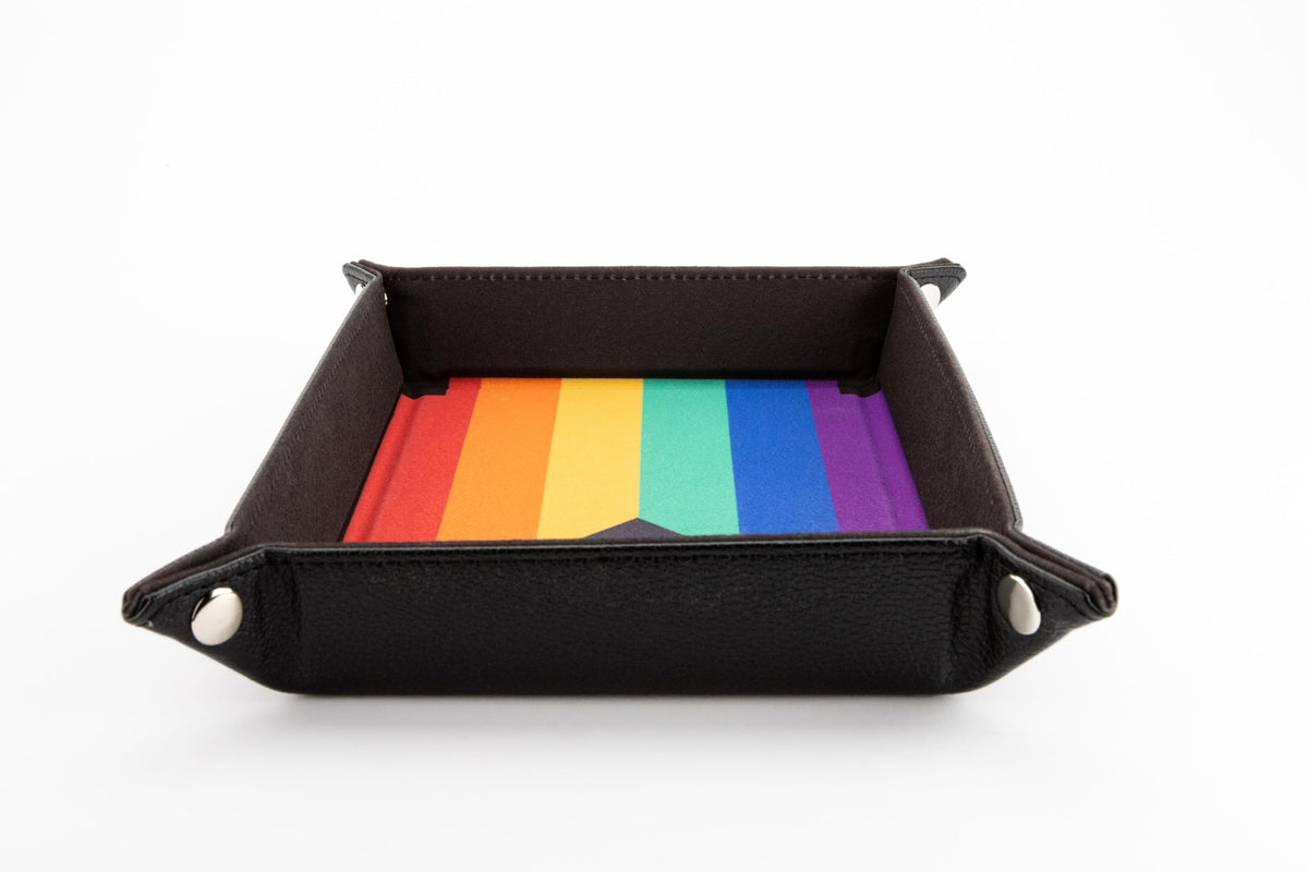 FanRoll Pride Dice Tray - Rainbow Flag