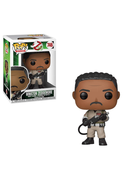 Funko Pop! Movies: Ghostbusters - Winston Zeddemore, Multicolor, Standard