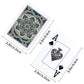 Metsyth Plastic Waterproof Playing Cards 4 Pack Poker Card Jumbo Large Print Playing Cards for Adults Seniors Bulk Decks of Cards Set Poker Cards