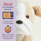 warmies Microwavable & Weighted Stuffed Animal, Bull Dog - Heating Pad Plushie - Weighted Plush Stress Relief Toy - Cute Stuffed Animals Gift -