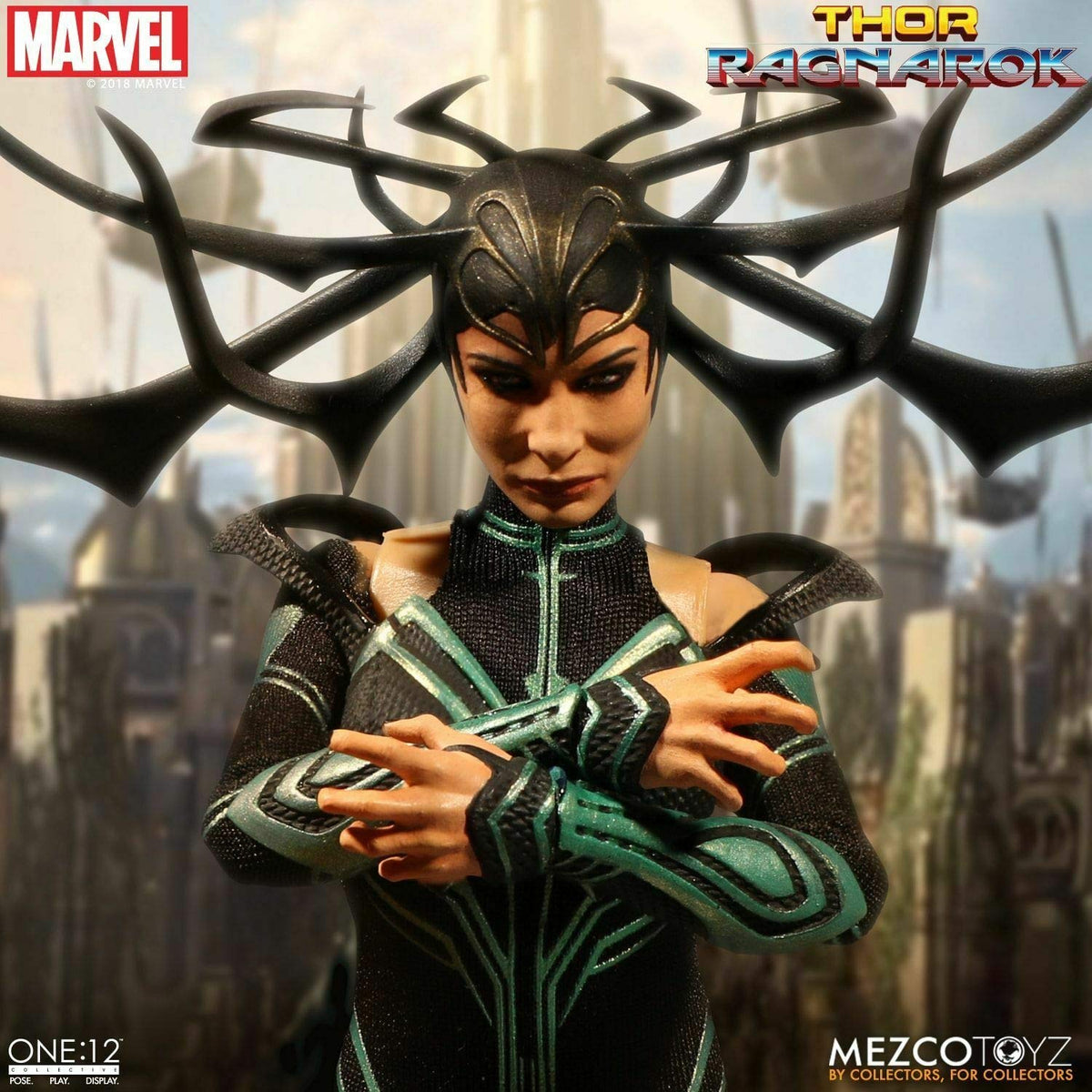 Mezco Toys One: 12 Collective: Marvel Thor Ragnarok Hela Action Figure, Multi-Colored, Standard (MAY189820)