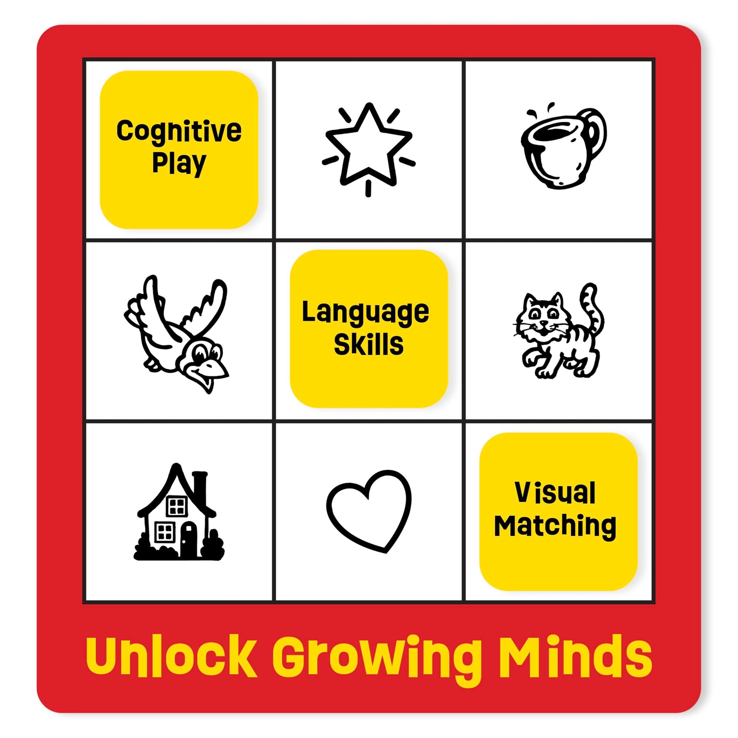 ThinkFun Zingo Bingo Award Winning Preschool Game for Pre-Readers and Early Readers Age 4 and Up - One of the Most Popular Board Games for Boys