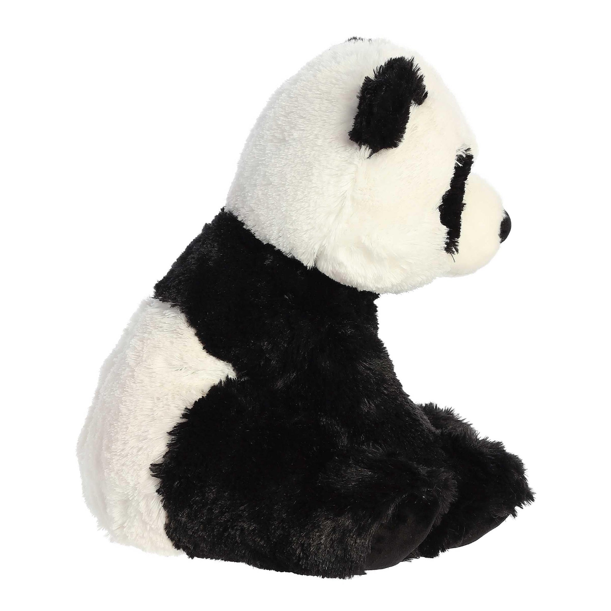 Aurora® Cuddly Panda Stuffed Animal - Cozy Comfort - Endless Snuggles - Black 14 Inches