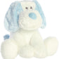 Aurora® Playful Scruff™ Baby Stuffed Animal - Soft & Cuddly Toy - Imaginative Play - Blue 9.5 Inches