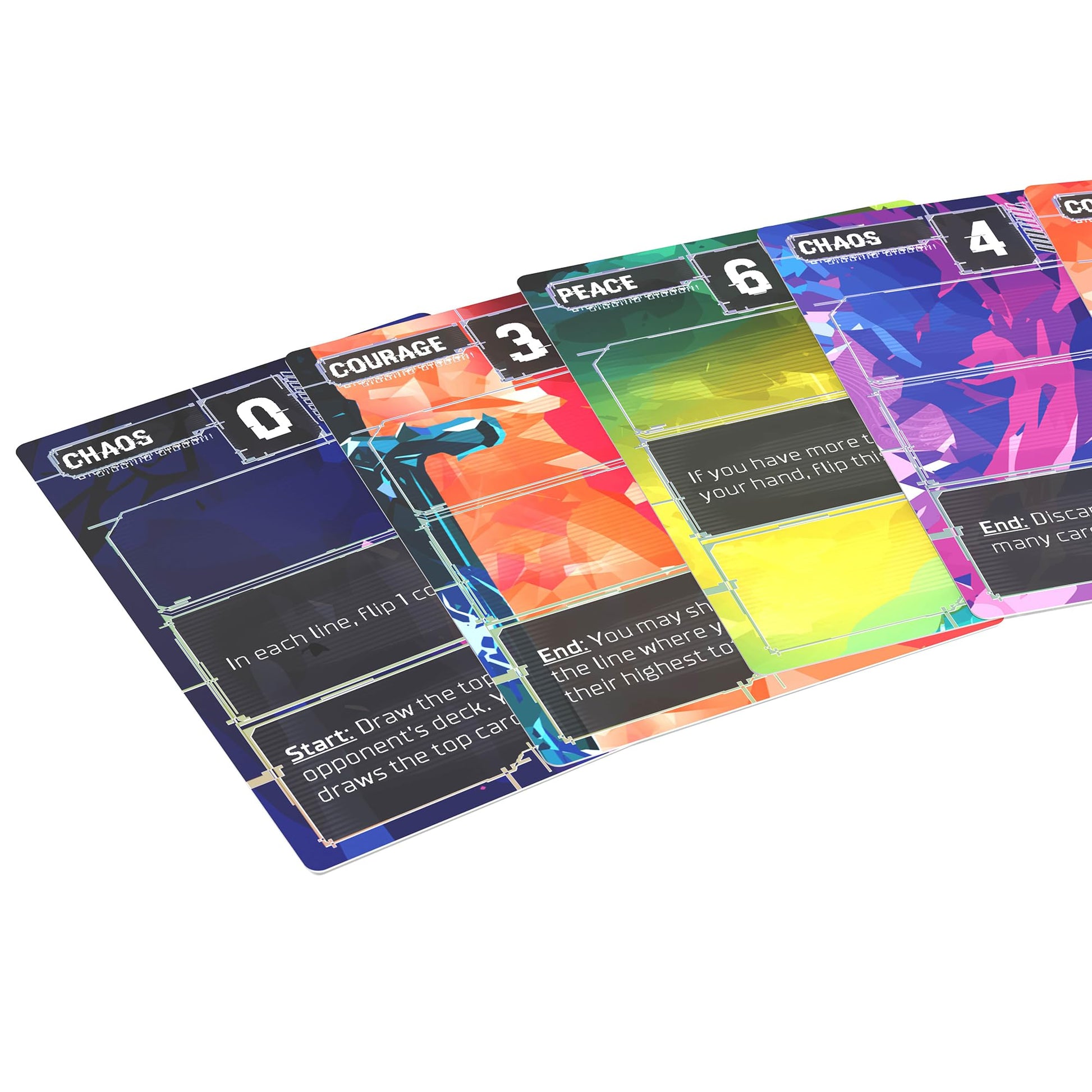 Synapses Games: Compile: Main 2 - Area Control Strategy Card Game, Play As Competing Artificial Intelligence, Ages 14+, 2 Players, 20 Min