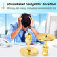 Metal Gyroscope, Champagne Gold, Medium Size