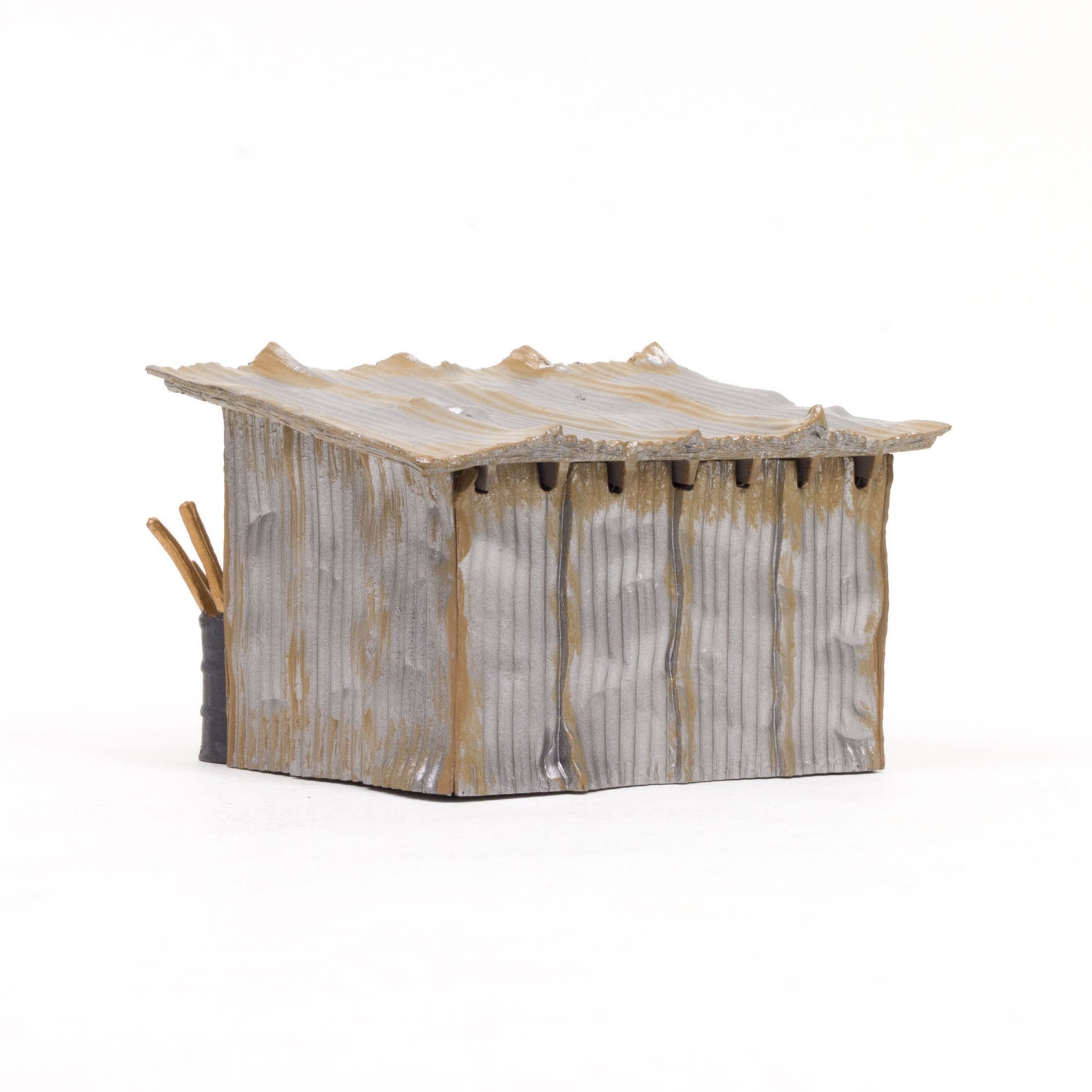 Woodland Scenics WOOBR5856 O Built-Up Tin Shack