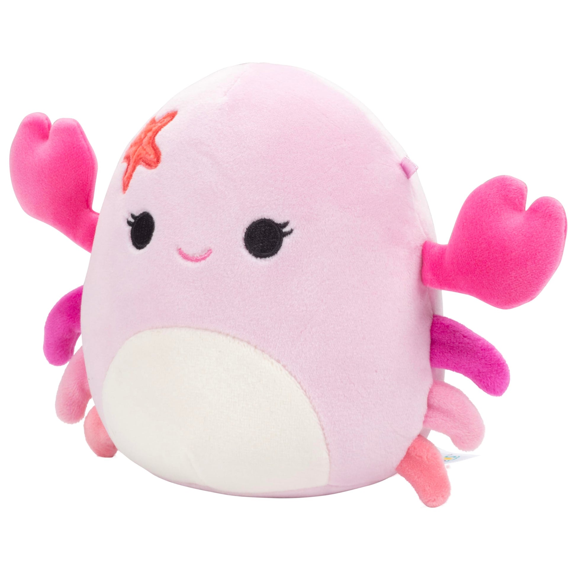 Squishmallows Original 5-Inch Cailey The Crab Mini Plush - Official Jazwares - Collectible Little Soft & Squishy Stuffed Animal Toy - Add to Your