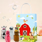 4E's Novelty - Barnyard Farm Animal Bubbles Party Favors with Wands Includes - Horse, Sheep, Pig and Cow - Pack of 12