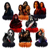 8Pcs Scream Honeycomb Table Centerpiece, Scream Birthday Party Supplies Table Decorations for Kids Party Decorations