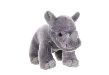 Wild Republic Cuddlekins Mini Rhino Baby Stuffed Animal - 8"