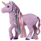 Breyer Horses Mane Beauty Styling Unicorn | Iris | Purple Extra-Long Silky No Tangle Mane | 10" x 3.5" x 10.5" | 7 Accessories, 30 Hair Bands, and 22