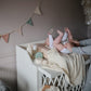 mushie Pearl Teether Bracelet | 3-Pack (Linen/Peony/Pale Pink)