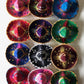 Set of 12 Mini Charro Hats, Party Decorations,6"Diameter, Mix Colors