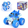 ZJYFPP Light-Up Shark Monster Truck Toys - Double-Directions Inertia Pull Back Vehicle - Birthday Gift for Toddlers, Boys & Girls Ages 3+ - Durable