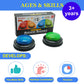 Gelabur 2-Pack Quiz Game Buzzers for Trivia Games, Answer Buzzers with Lights and Sound, Classroom Game Show Style Buzzer Buttons for Team Games