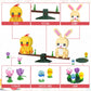 Nubee Easter Bunny and Chick Building Set, Cute Animal Rabbit Chicken Sitting on The See-Saw, Perfect for Easter Basket Toys Gifts for Kids Boys or