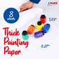 J MARK 38-Piece Toddler Paint Set, Includes Washable Tempera Paint, Art Smock, Painting Paper, Brushes, Tools