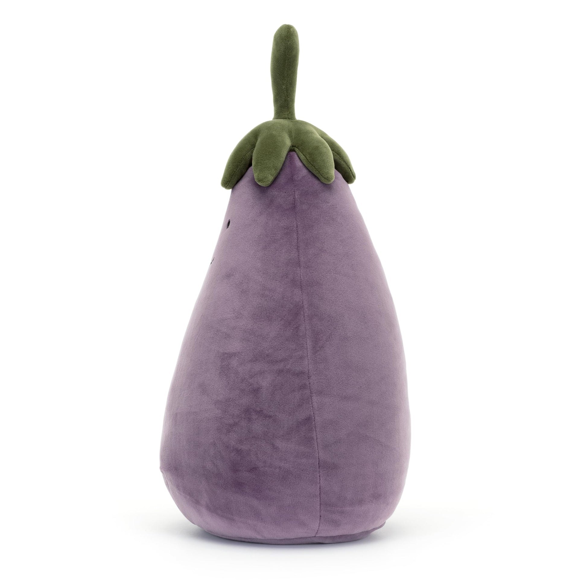 Jellycat Vivacious Vegetable Aubergine - Eggplant Plush Stuffed Toy, Large 15.5 inches - Vegetable Plush - Great Gift Idea