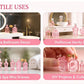 6Pcs Miniature Cosmetic Set - 1:12 Scale Realistic Perfume Bottles for Dollhouse Bathroom, Vanity, Beauty & Spa Theme, DIY Micro Scene, Collector