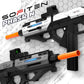 SOFITEN Electric Powerful Toy Gun Automatic Sniper Rifle with Soft Bullet, Equipped with Scope, 2 Extended Magazine(*18), Tactical Vest, Birthday