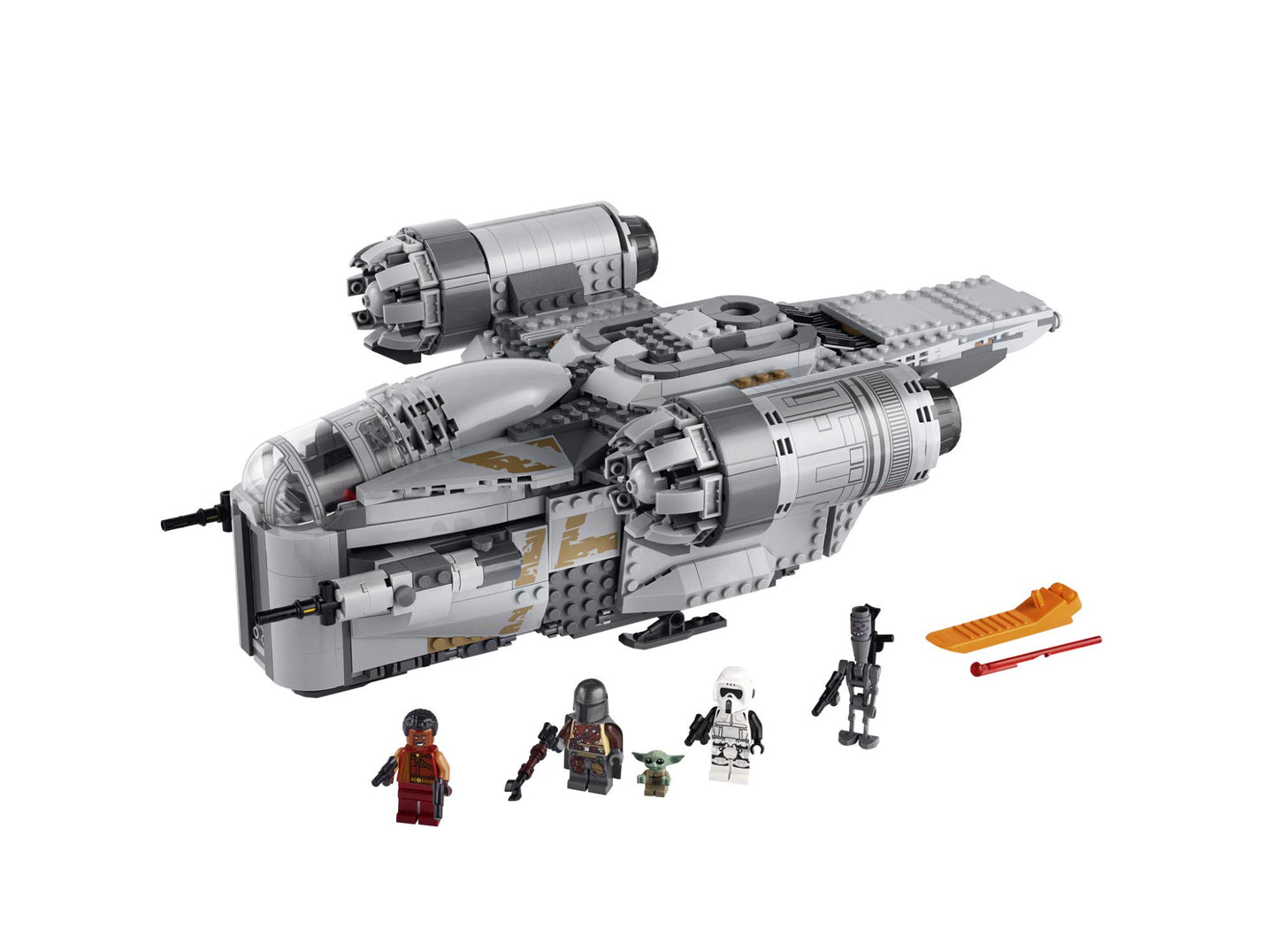 LEGO Star Wars The Razor Crest 75292 Mandalorian Starship Toy, Gift Idea for Kids, Boys and Girls with The Child 'Baby Yoda' Minifigure (Exclusive