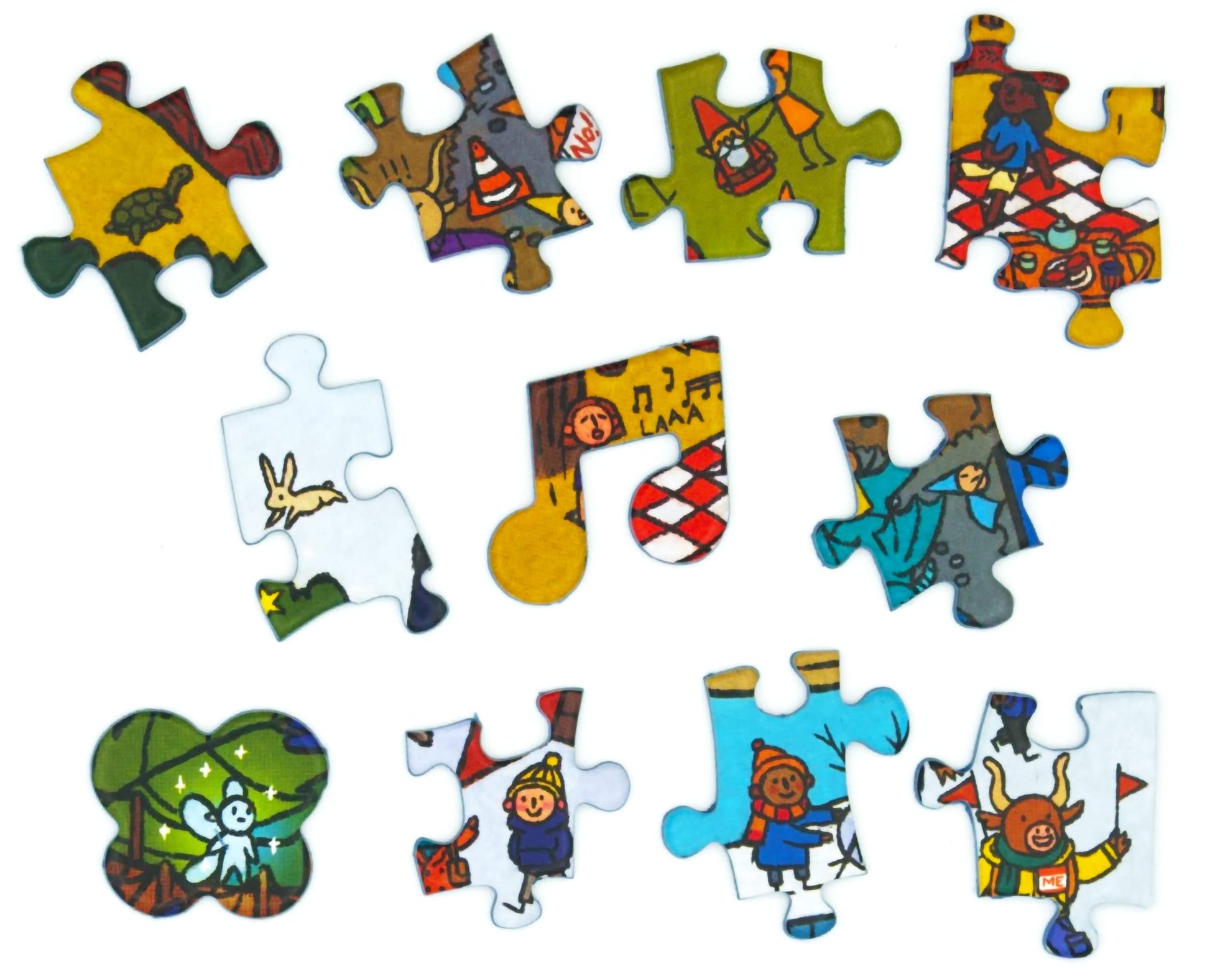 The Gnomes' Homes • 1000-Piece Puzzle by Magic Puzzle Company • Series 3