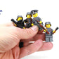 Battle Brick Collectible 1.6 Inches Tall Historical WW2 Soldiers Squad Collectible Minifigures | Genuine Military Minifig | Printed in the USA | Great